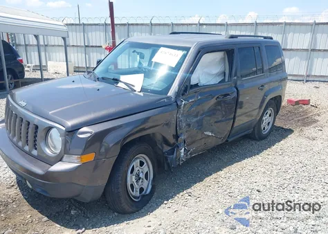 2015 Jeep Patriot Sport from USA, damaged, VIN 1C4NJPBB5FD329725